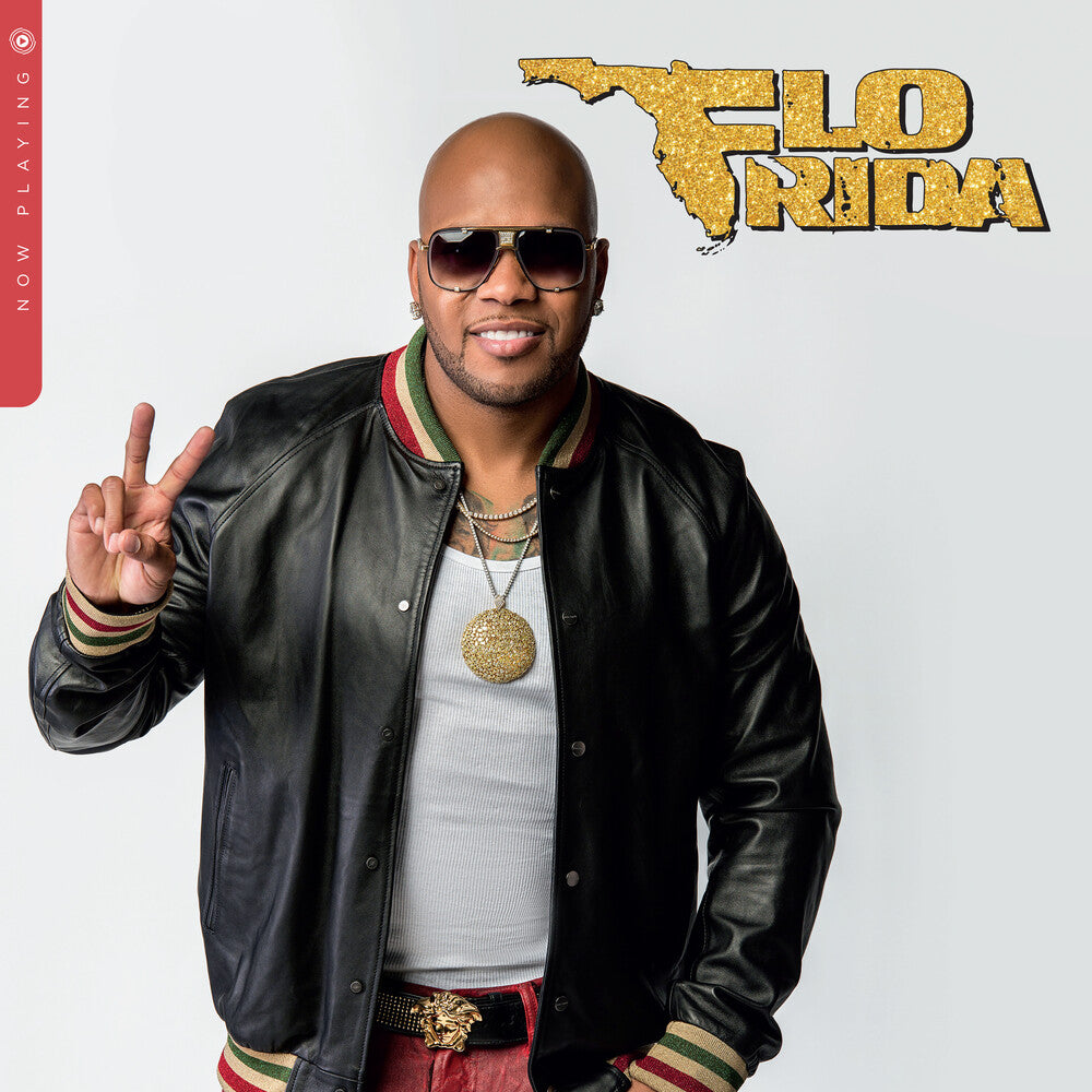 the album cover for Flo Rida - Now Playing [Clear Vinyl]