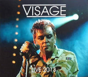 the album cover for Visage - Live 2013 (Uk)