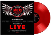 the album cover for Reo Classics Band / Terry Luttrell - Recorded Live At Shock City Studios 2024 (Red)