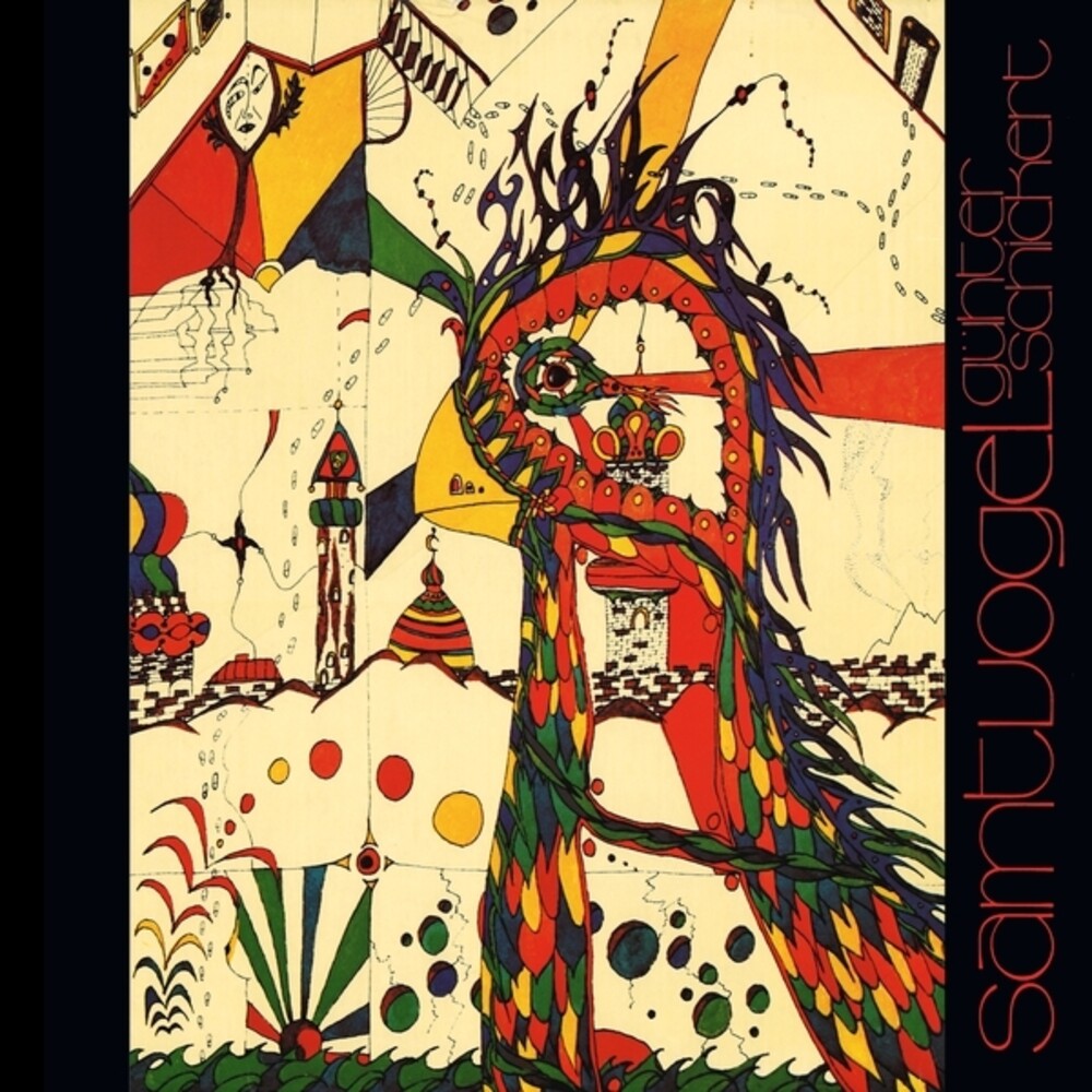 the album cover for Gunter Schickert - Samtvogel