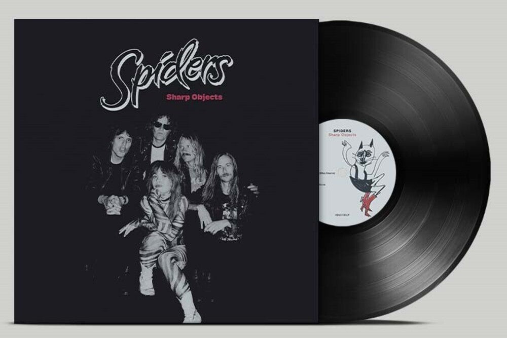 the album cover for Spiders - Sharp Objects