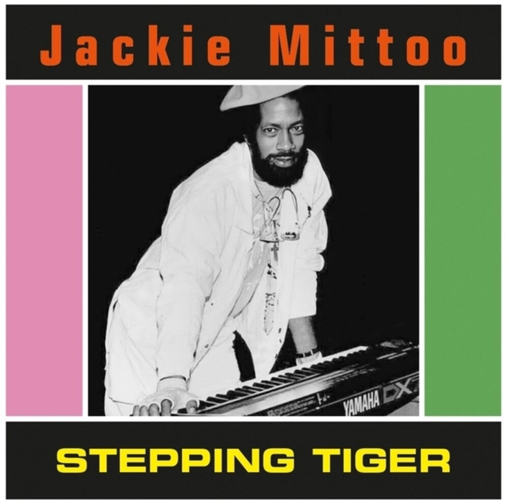 the album cover for Jackie Mittoo - Stepping Tiger