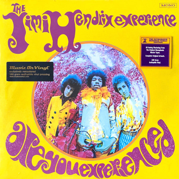 The Jimi Hendrix Experience : Are You Experienced (LP, Album, Mono, RE, RM, 180)