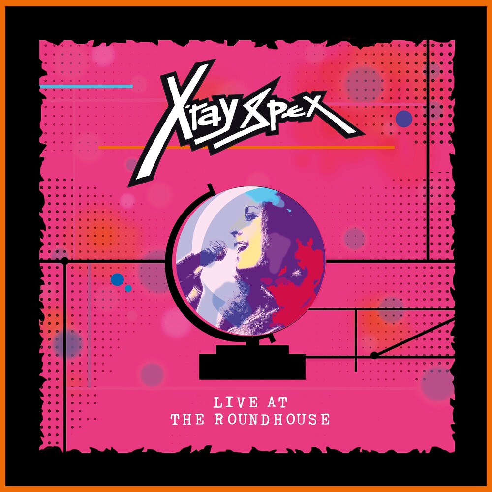 the album cover for X-Ray Spex - Live At The Roundhouse