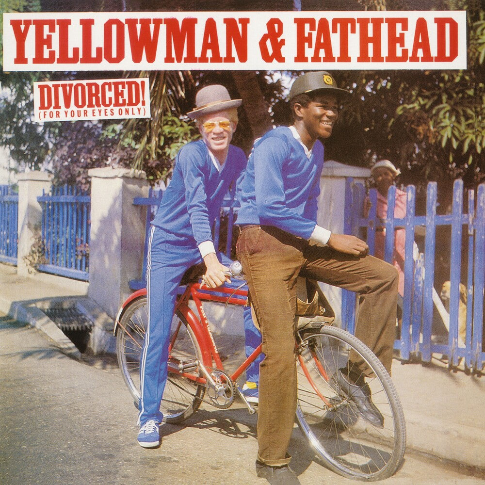 the album cover for Yellowman & Fathead - Divorced (For Your Eyes Only) [Colored Vinyl] [Limited Edition] [180 Gram]