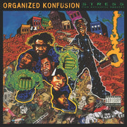 the album cover for Organized Konfusion - Stress: The Extinction Agenda [LP]