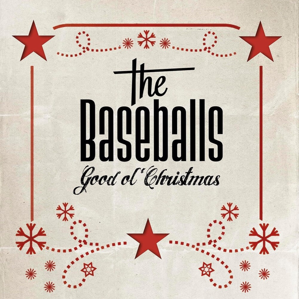 the album cover for Baseballs - Good Ol Christmas (Spa)