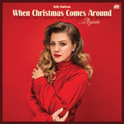 the album cover for Clarkson, Kelly - When Christmas Comes Around Again