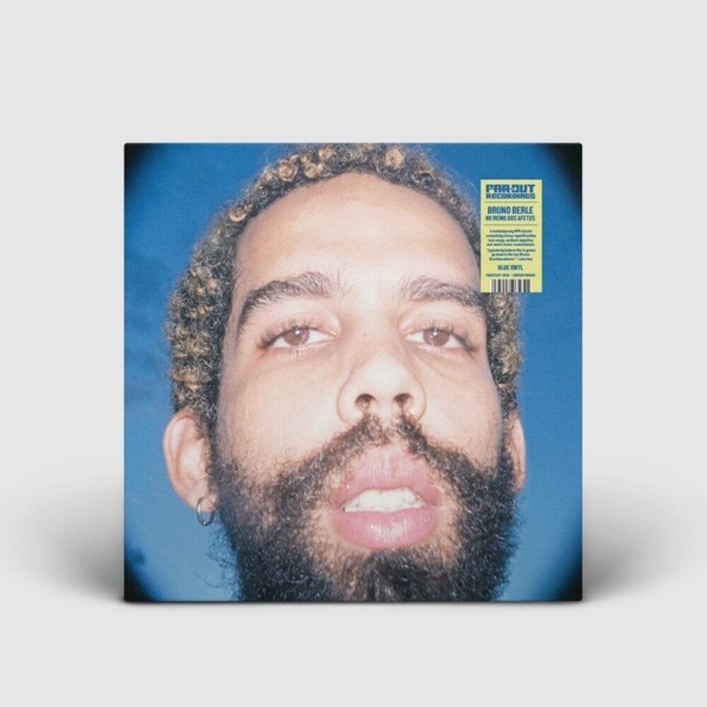 the album cover for Bruno Berle - No Reino Dos Afetos (Blue)