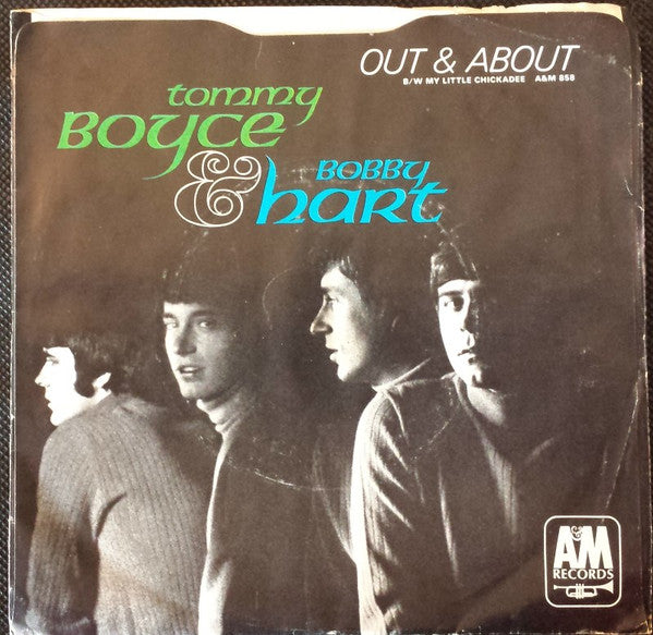 Tommy Boyce & Bobby Hart* : Out & About  (7", Promo, Mon)