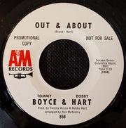 Tommy Boyce & Bobby Hart* : Out & About  (7", Promo, Mon)