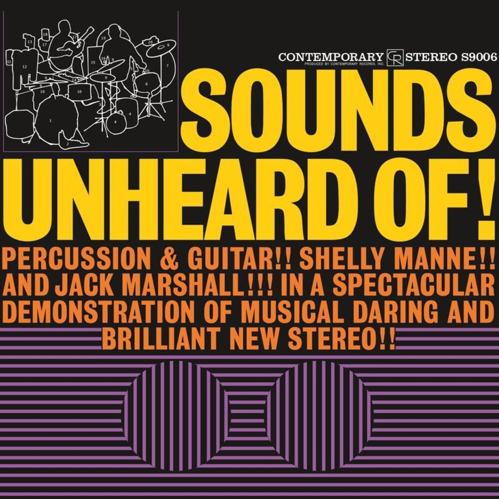 the album cover for Shelly Manne - Sounds Unheard Of (Gate) [180 Gram]