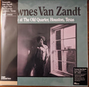the album cover for Van Townes Zandt - Live At The Old Quarter Houston 1979 (Blk) [Colored Vinyl]