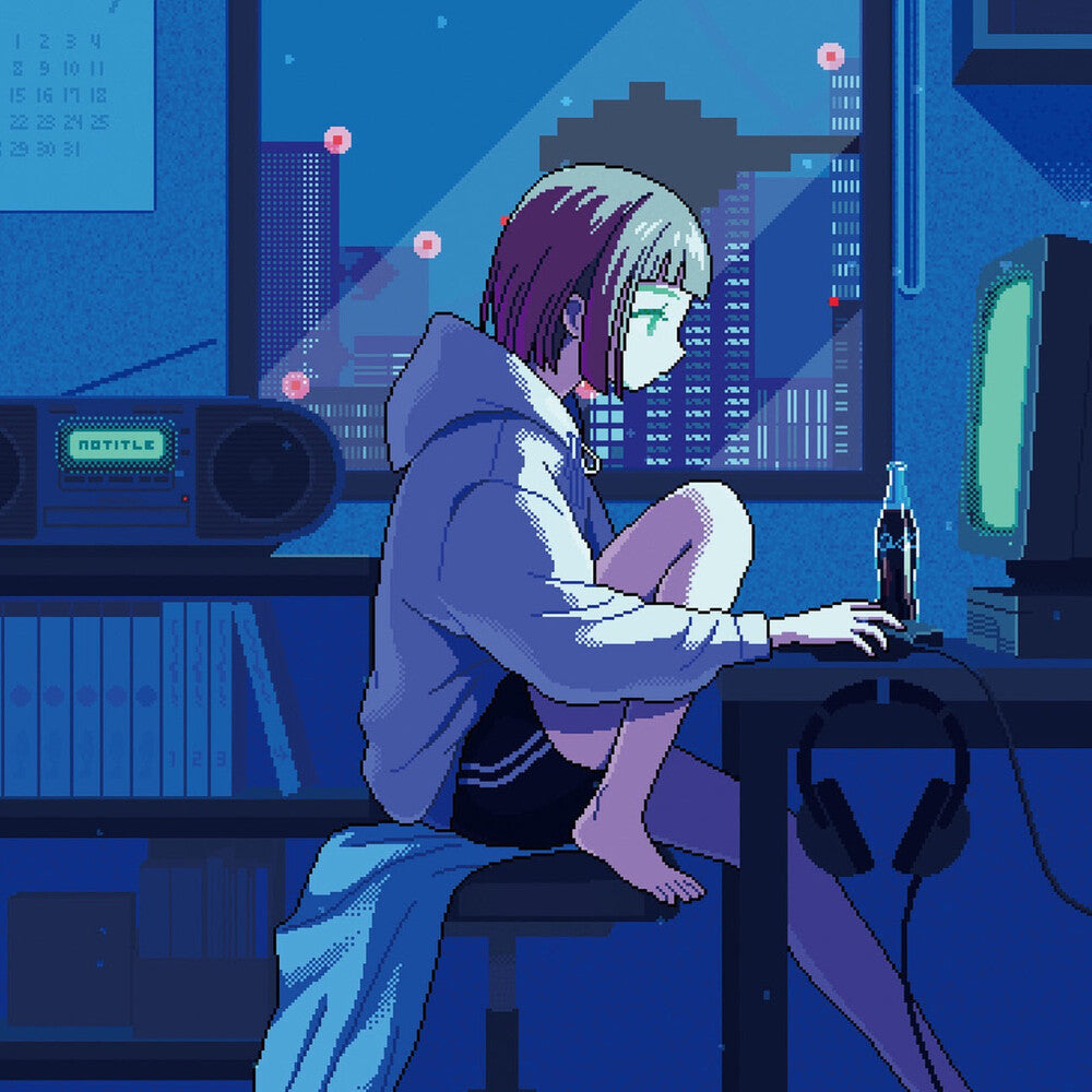the album cover for Grey October Sound - Timeless Lo-Fi - Baby Blue (Blue) (Bonus Track)