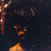 the album cover for BoyWithUke - Burnout [LP Opaque burgundy & black marble]