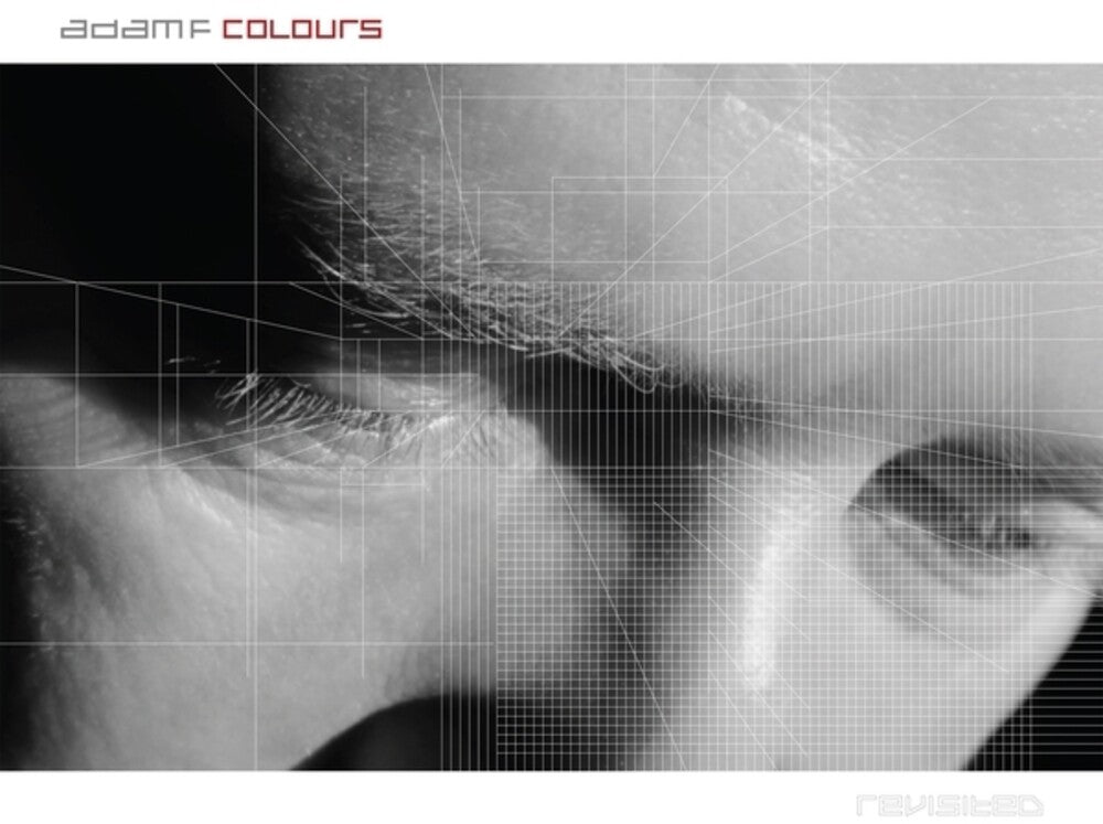 the album cover for Adam F - Colours Revisited [Colored Vinyl] (Red)