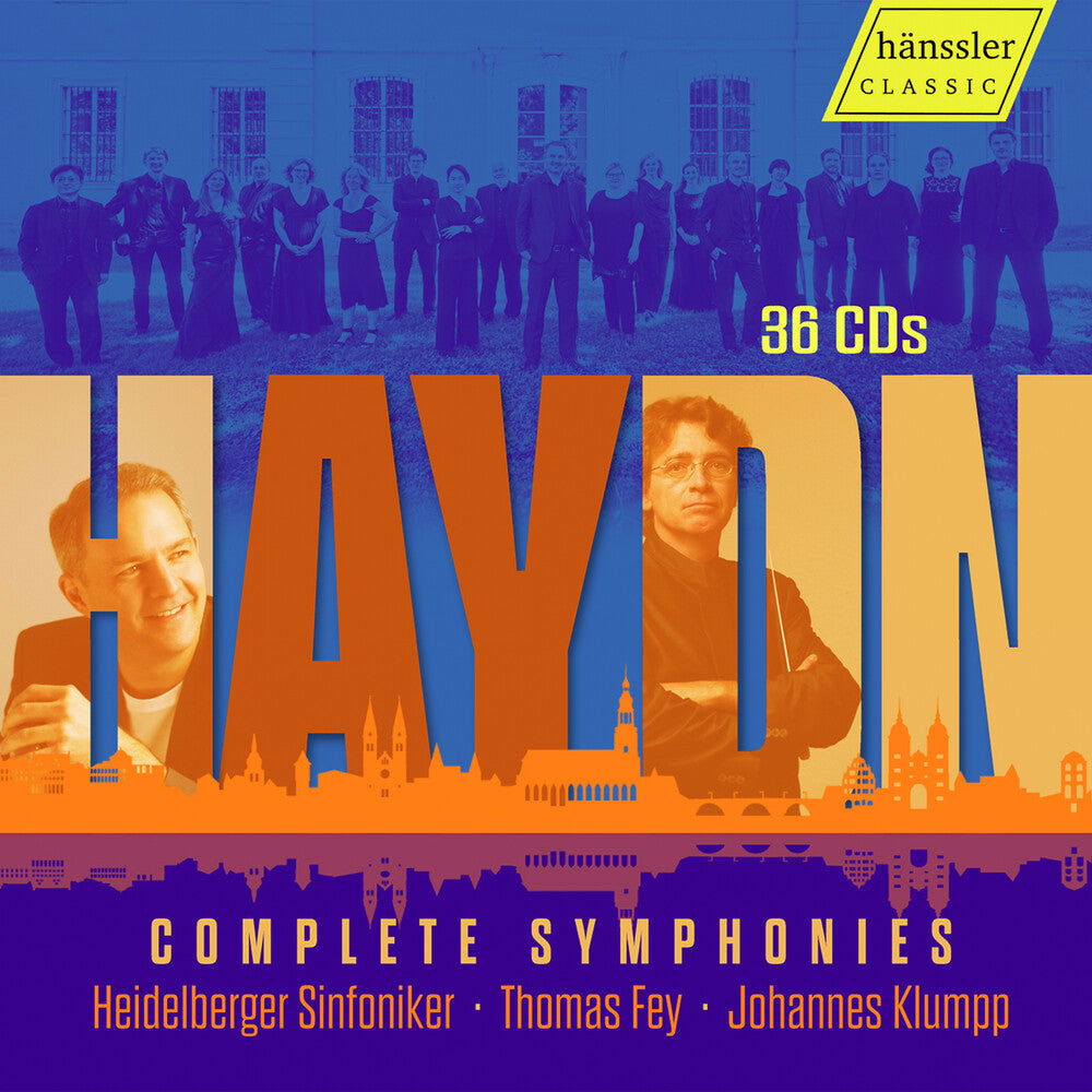 the album cover for Haydn / Heidelberger Sinfoniker - Complete Symphonies