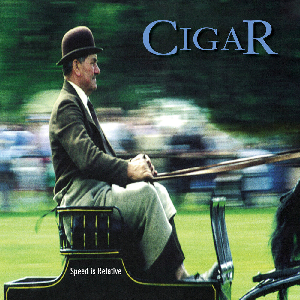 the album cover for Cigar - Speed Is Relative