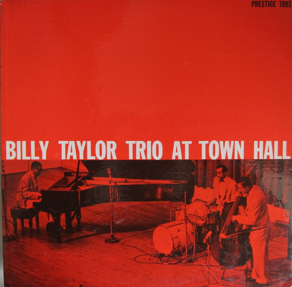 Billy Taylor Trio : At Town Hall (LP, Album, Mono)