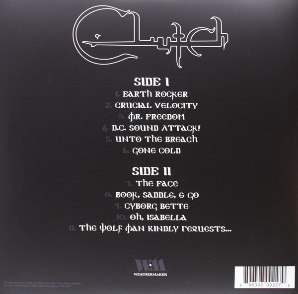 Clutch (3) : Earth Rocker (LP, Album, Gat)