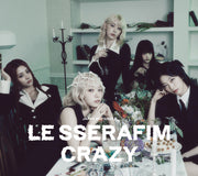the album cover for LE SSERAFIM - Crazy (Limited Edition B)