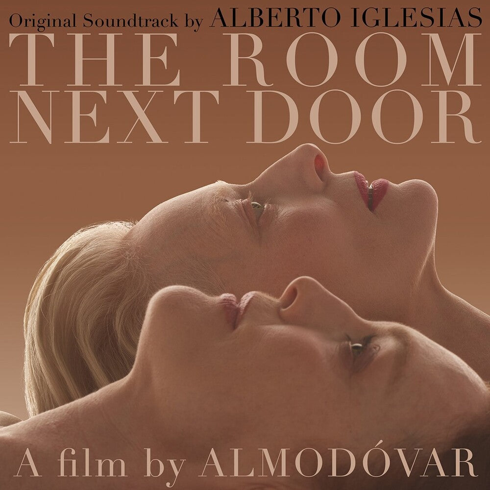 the album cover for Alberto Iglesias  (Cvnl) (Spa) - Room Next Door (La Habitacion De Al Lado) [Clear Vinyl]