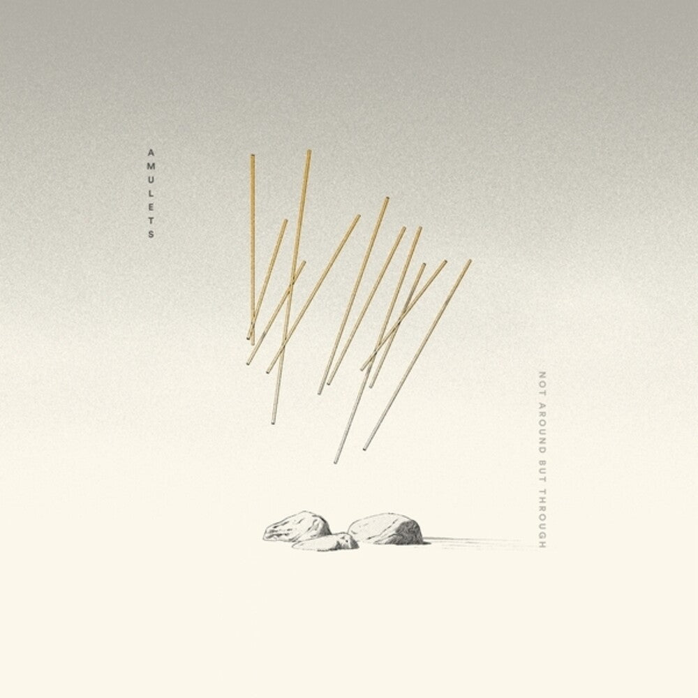 the album cover for Amulets - Not Around But Through