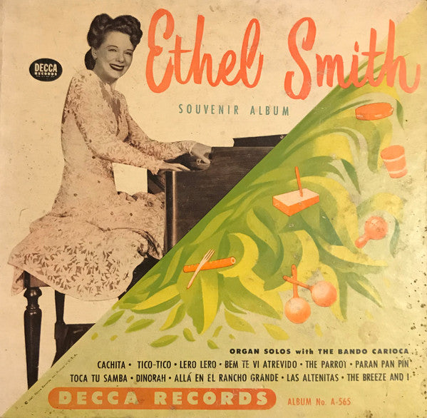 Ethel Smith And The Bando Carioca : Souvenir Album (4xShellac, 10", Album)