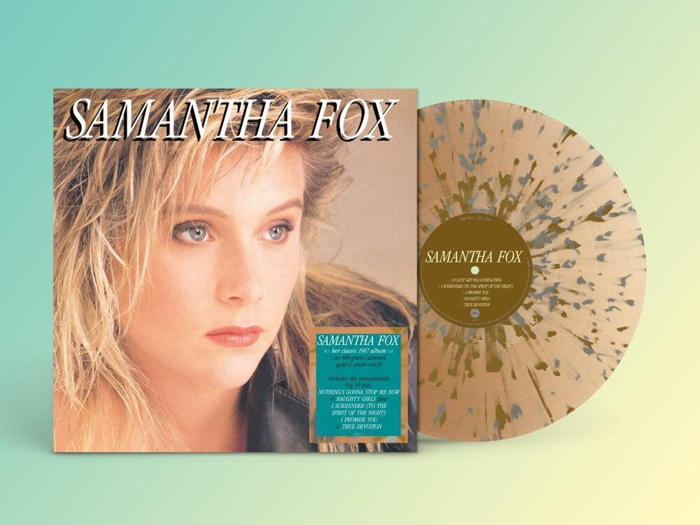 the album cover for Samantha Fox - Samantha Fox [Colored Vinyl] (Gol) (Ofgv) (Slv) (Tan) (Uk)