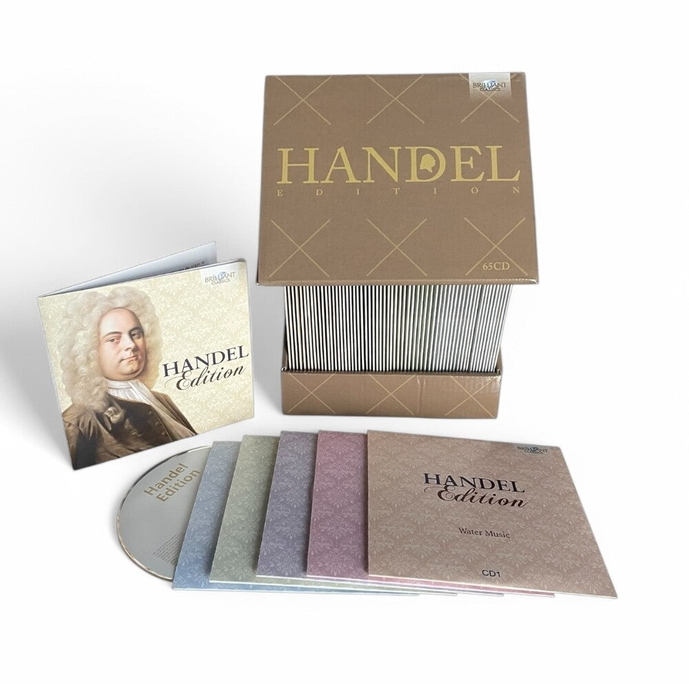 the album cover for Handel - Handel Edition