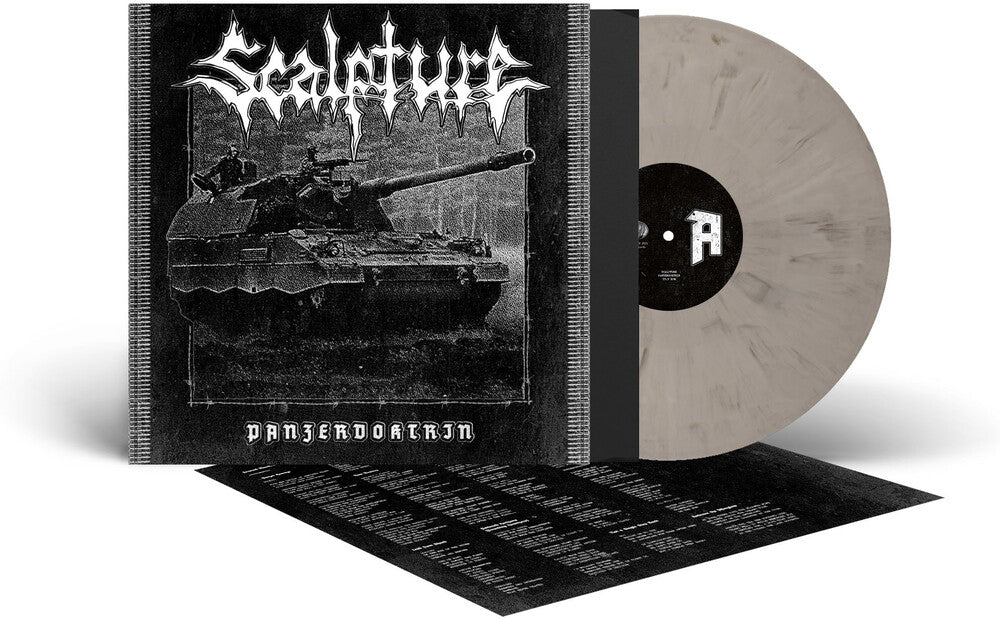 the album cover for Scalpture - Panzerdoktrin (Blk) [Colored Vinyl] [Limited Edition] (Ofgv) (Wht)