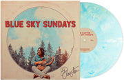 the album cover for JD Clayton - Blue Sky Sundays [Blue Sky vinyl]