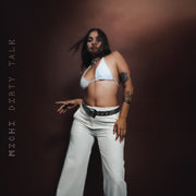 the album cover for Michi - Dirty Talk (Crem) [Clear Vinyl] (Phot)