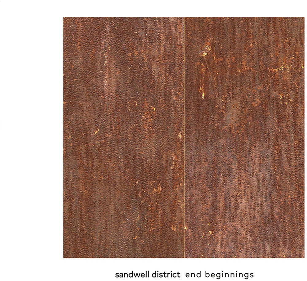 the album cover for Sandwell District - End Beginnings