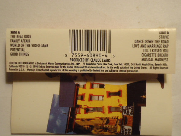 Shinehead : The Real Rock (Cass, Album, SR)