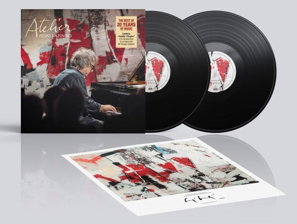 the album cover for Remo Anzovino - Atelier (Ita)