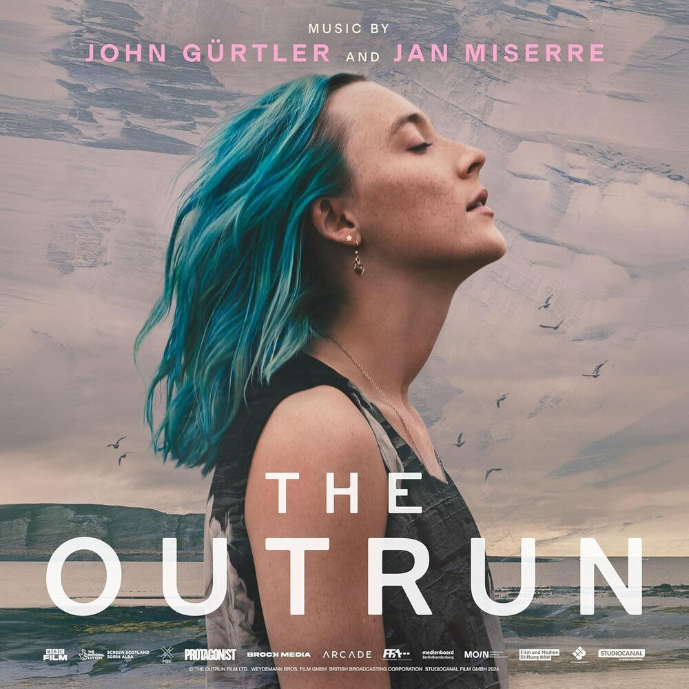 the album cover for Jan Miserre  / Gurtler,John (Uk) - Outrun - O.S.T. (Uk)