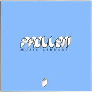 the album cover for Frollen Music Library - 001-015 - Blue (Blue) [Colored Vinyl]