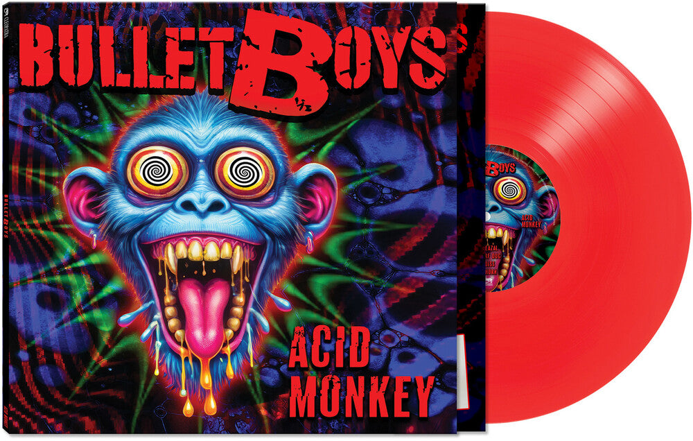 the album cover for Bullet Boys - Acid Monkey [Red LP]