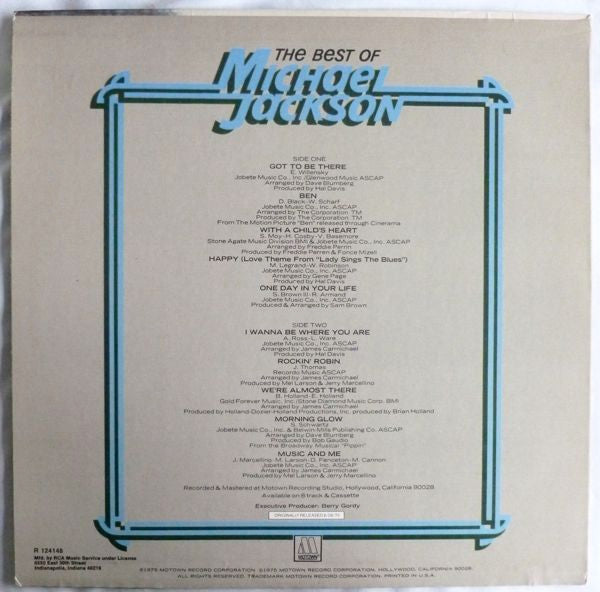 Michael Jackson : The Best Of Michael Jackson (LP, Comp, Club, RE)