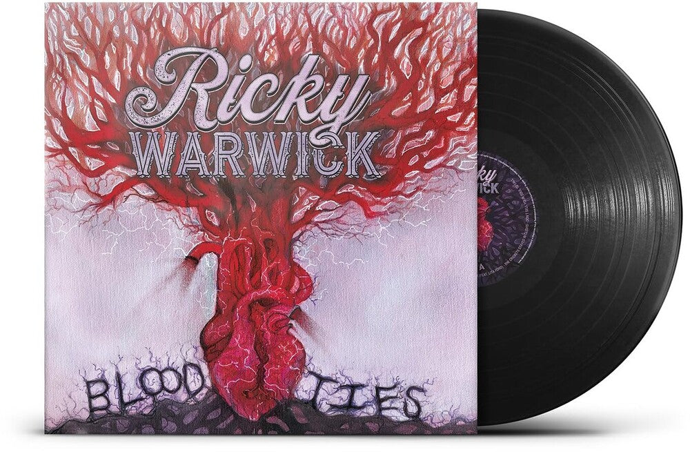 the album cover for Ricky Warwick - Blood Ties