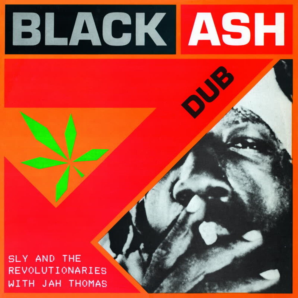 the album cover for Sly & the Revolutionaries / Jah Thomas - Black Ash Dub