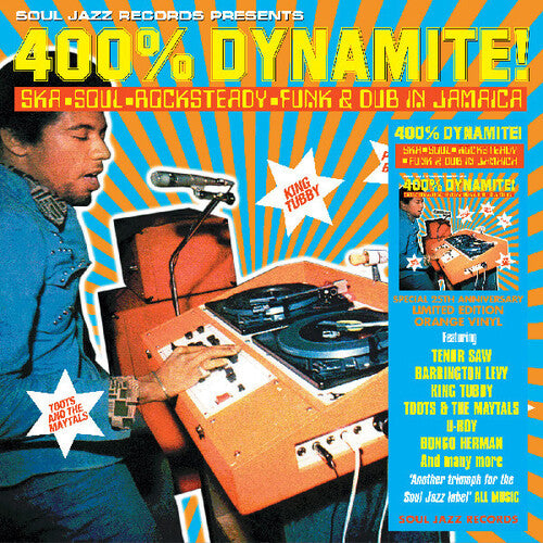 Soul Jazz Records Presents, 400% Dynamite Ska Soul Rocksteady Funk And Dub in Jamaica  (Mint (M)) (LP, Album)