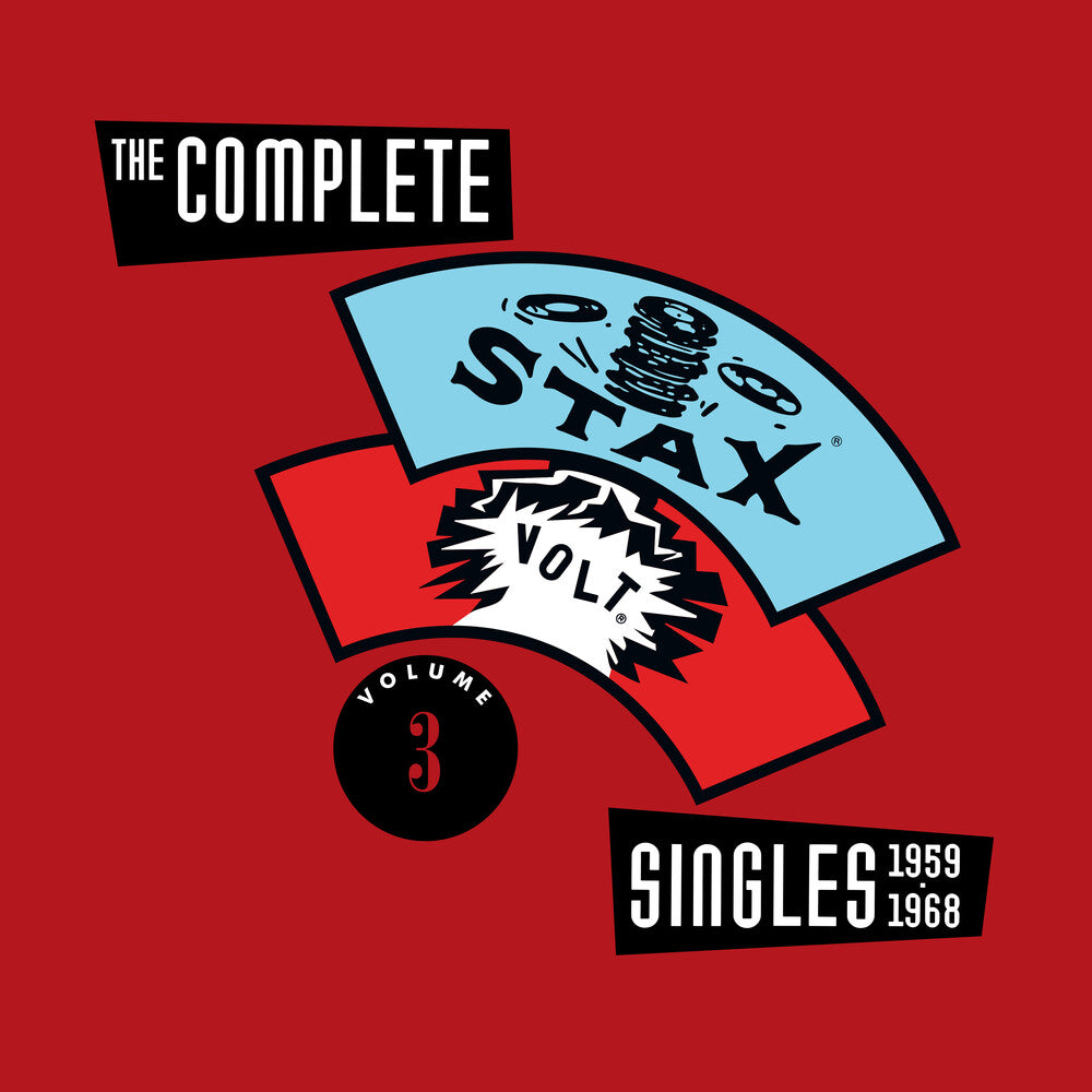the album cover for Stax Volt Vol 3: Complete Singles 1959-1968 / Var - Stax Volt Vol 3: Complete Singles 1959-1968 / Var