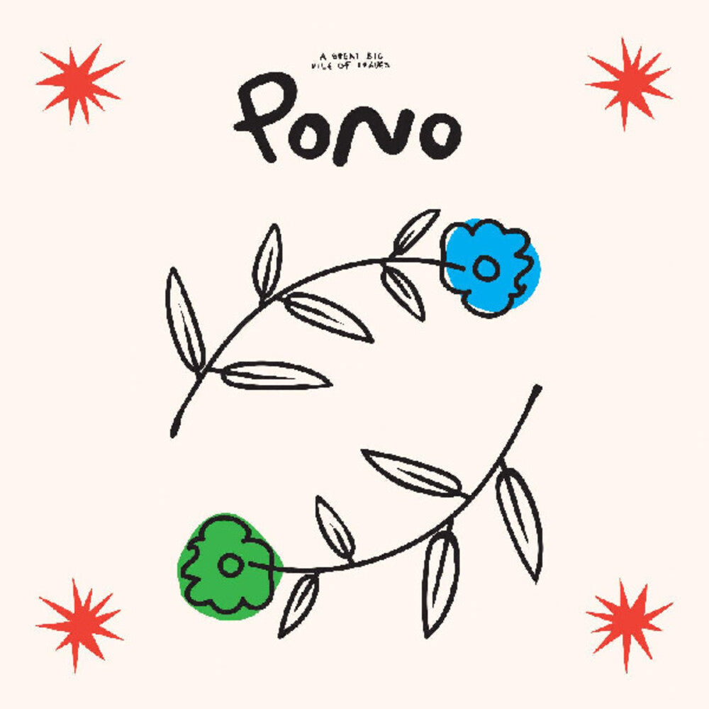 the album cover for Great Big Pile Of Leaves - Pono (Blue) [Colored Vinyl] (Grn) [Download Included]