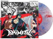 the album cover for Within Destruction - Animetal [Clear/Red/White/Blue Marble LP]