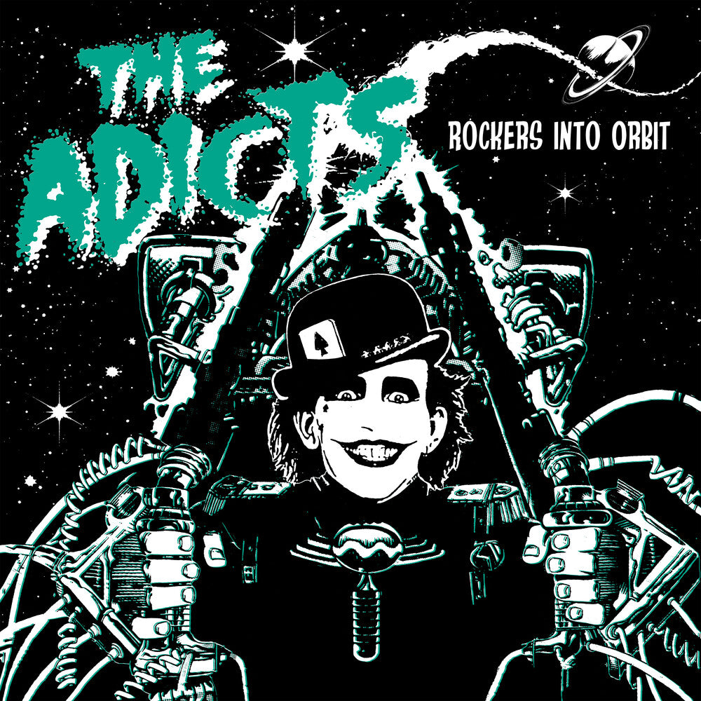 the album cover for Adicts - Rockers Into Orbit