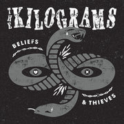 the album cover for Kilograms - Beliefs & Thieves