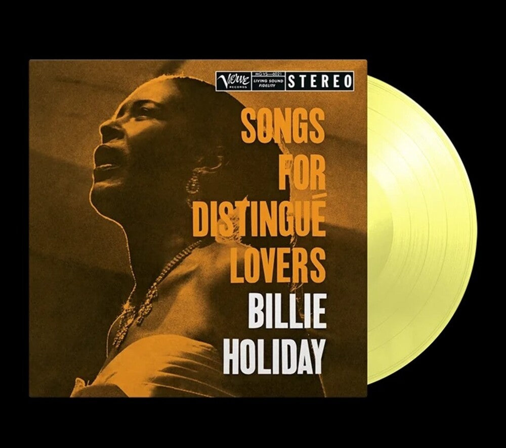 the album cover for Billie Holiday - Songs For Distingue Lovers [Colored Vinyl] [Limited Edition] (Ylw)