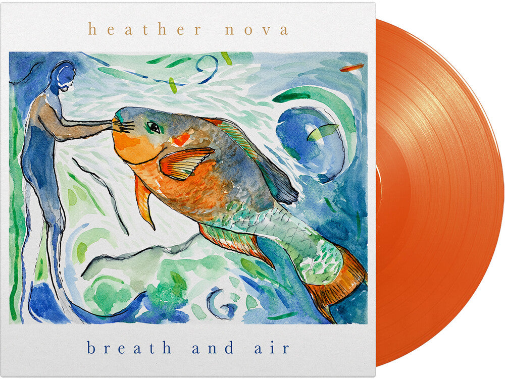 the album cover for Heather Nova - Breath & Air [Colored Vinyl]